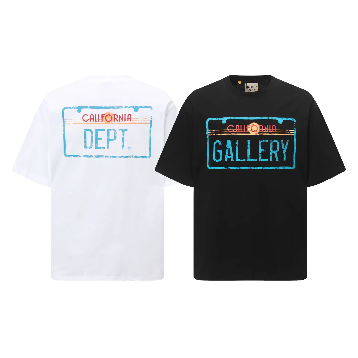 GALLERY.DEPT new summer short-sleeved model number: D3312P104 color: black white code number: S M L XL